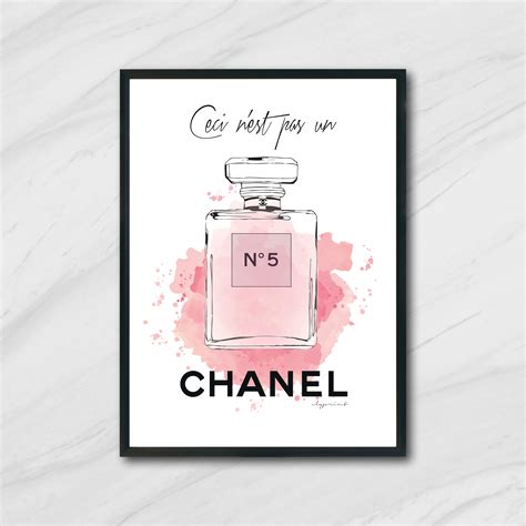 Affiche chanel à imprimer 